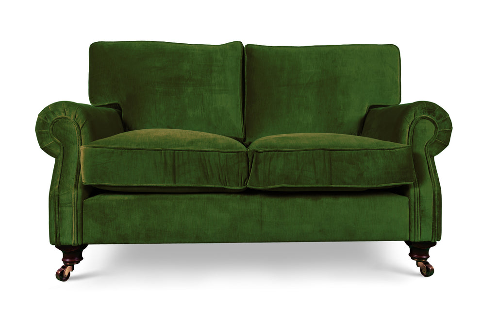 Cotton deals velvet sofa