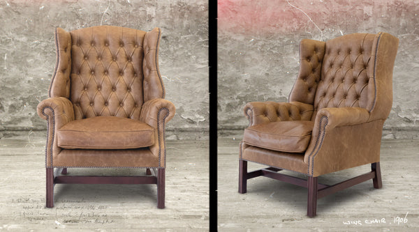 chesterfield wingback chair