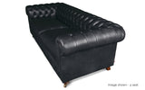Monty Heritage Leather Chesterfield