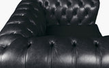 Monty Heritage Leather Chesterfield