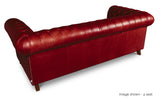 Monty Heritage Leather Chesterfield