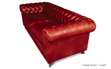 Monty Heritage Leather Chesterfield