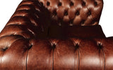 Monty Heritage Leather Chesterfield