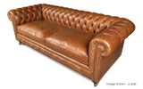 Monty Heritage Leather Chesterfield