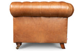 Monty Heritage Leather Chesterfield