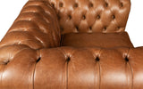 Monty Heritage Leather Chesterfield