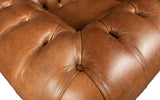 Monty Heritage Leather Chesterfield