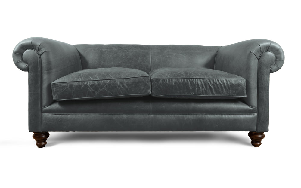 Lennox   2 seater Chesterfield in Grey 
