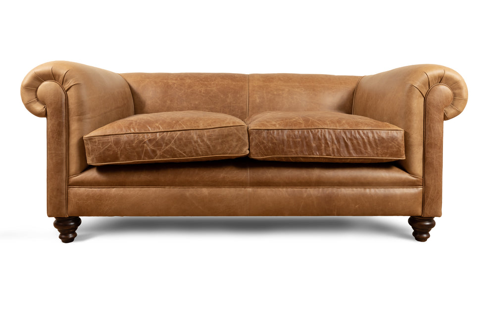 Lennox   2 seater Chesterfield in Honey 
