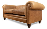 Lennox Leather Chesterfield