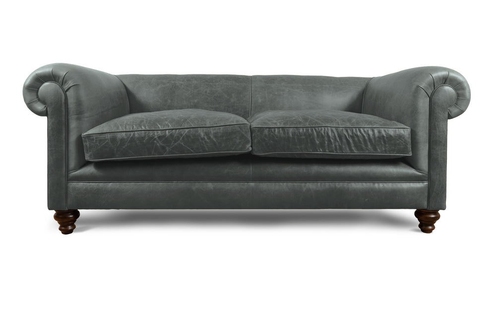 Lennox   3 seater Chesterfield in Grey 
