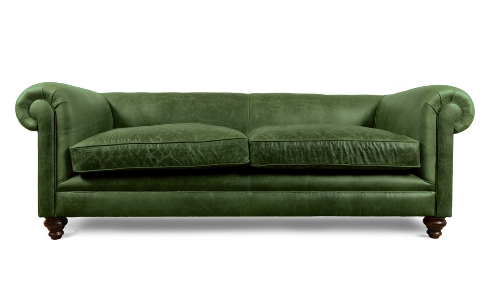 Lennox   4 seater Chesterfield in Green 
