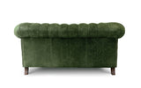 'Mini' Monty Vintage Leather Chesterfield