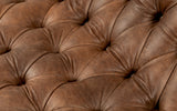 Sylvia Vintage Leather Chesterfield