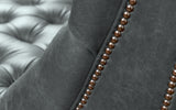 Sylvia Vintage Leather Chesterfield