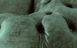 'Mini' Huxley Vintage Leather Chesterfield
