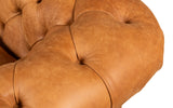 Huxley Rustic Leather Chesterfield