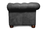 Huxley Rustic Leather Chesterfield