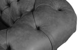 Huxley Rustic Leather Chesterfield