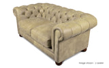 Huxley Rustic Leather Chesterfield