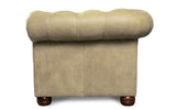 Huxley Rustic Leather Chesterfield