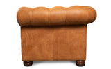 Huxley Rustic Leather Chesterfield