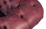 Huxley Rustic Leather Chesterfield