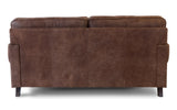 Birdie Rustic Leather Sofa