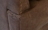 Birdie Rustic Leather Sofa