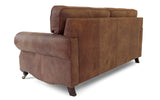 Birdie Rustic Leather Sofa
