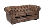 Kids Miss Muffet Vintage Leather Chest Sofa