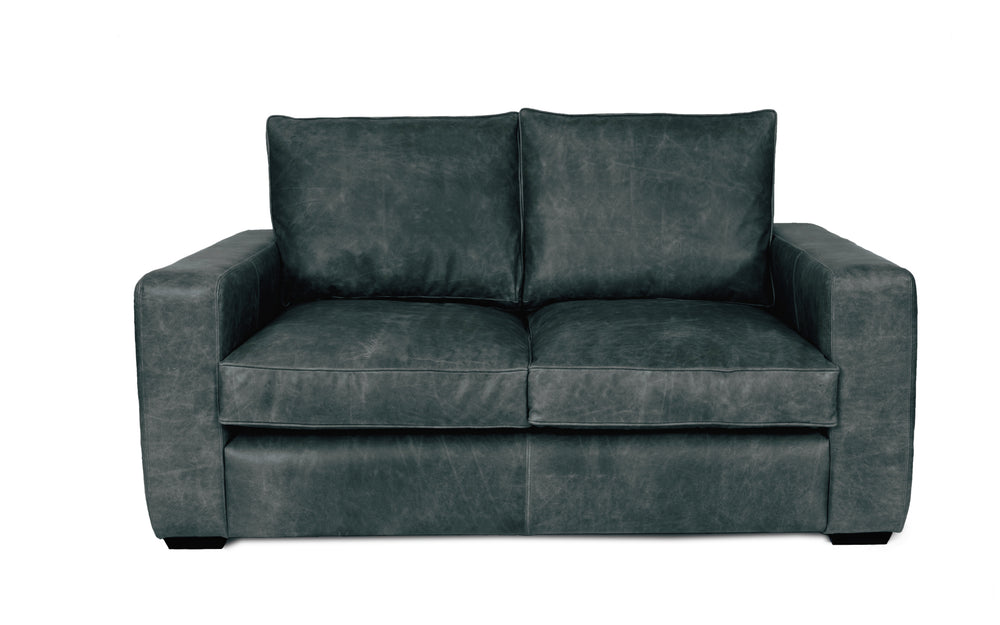 Dudley    3 seater Sofa in Grey Vintage leather
