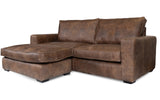 Harvey Vintage Leather Corner Sofa