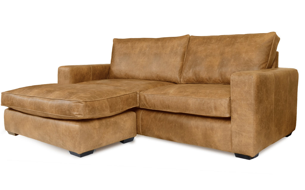 Harveys leather online corner sofa