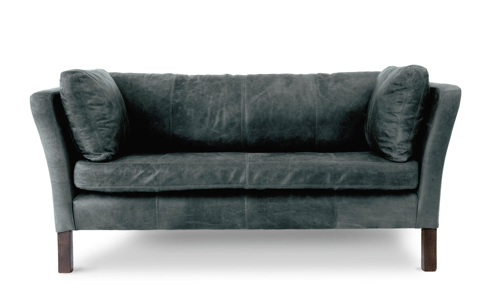 Randle    3 seater Sofa in Grey Vintage leather
