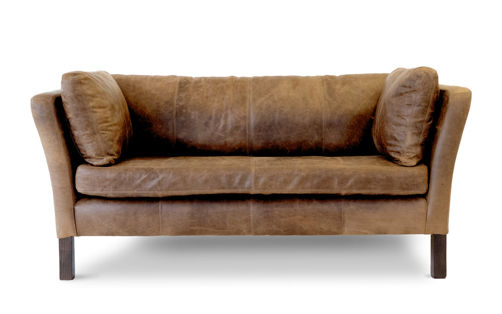 Randle    3 seater Sofa in Honey Vintage leather
