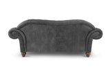 Victor Rustic Leather Chesterfield