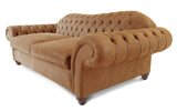 Victor Rustic Leather Chesterfield