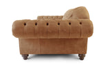 Victor Rustic Leather Chesterfield