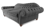 Victor Rustic Leather Chesterfield