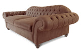 Victor Rustic Leather Chesterfield