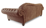 Victor Rustic Leather Chesterfield