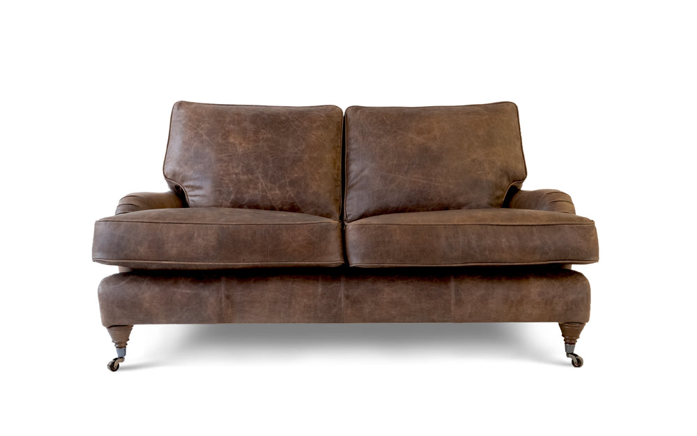 Tillie    2 seater Sofa in Dark brown Vintage leather
