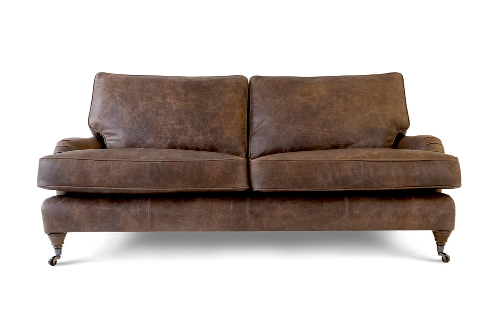 Tillie    3 seater Sofa in Dark brown Vintage leather

