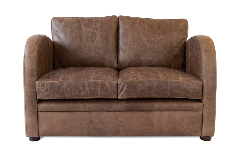 Elsa    2 seater large Sofa in Dark brown Vintage leather
