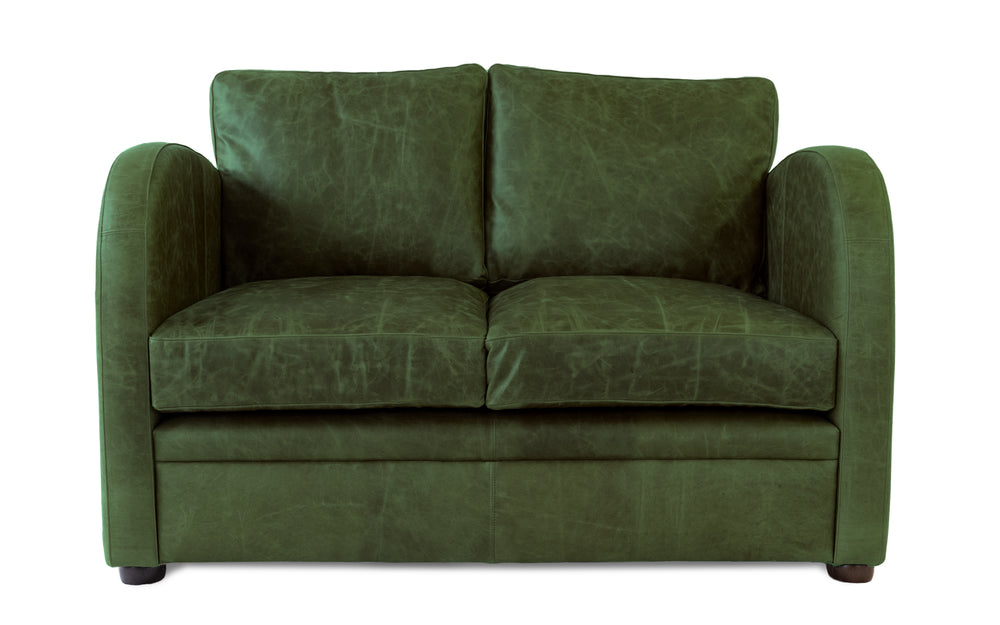 Elsa    2 seater Sofa in Green Vintage leather
