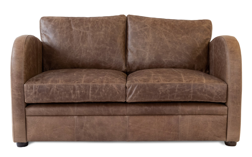 Elsa    3 seater Sofa in Dark brown Vintage leather
