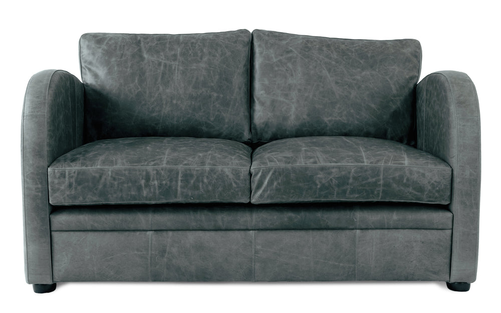 Elsa    3 seater Sofa in Grey Vintage leather
