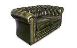 Sterling Antique Leather Chesterfield