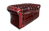 Sterling Antique Leather Chesterfield